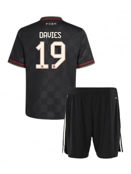 Bayern Munich Alphonso Davies #19 Replika Tredje Kläder Barn 2025-26 Kortärmad (+ byxor)